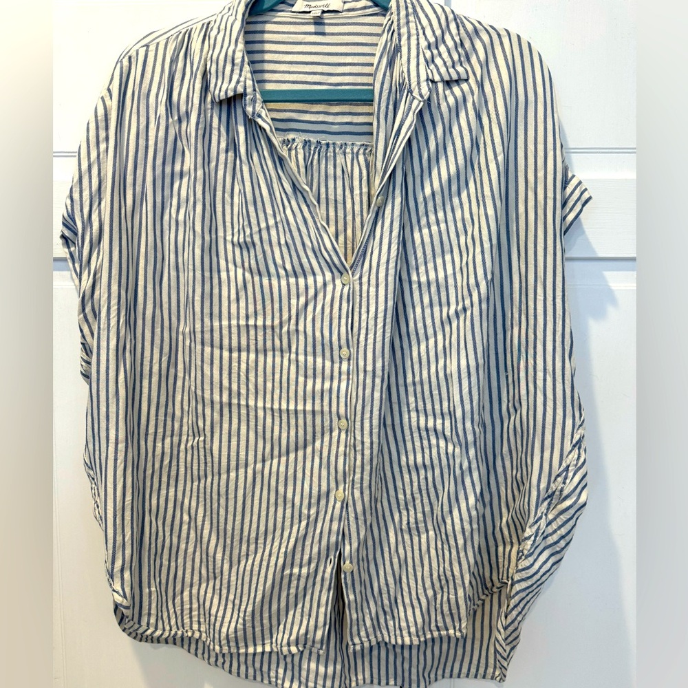 Madewell Short Sleeve Button Down